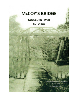 McCoy's Bridge Goulburn River, Kotupna